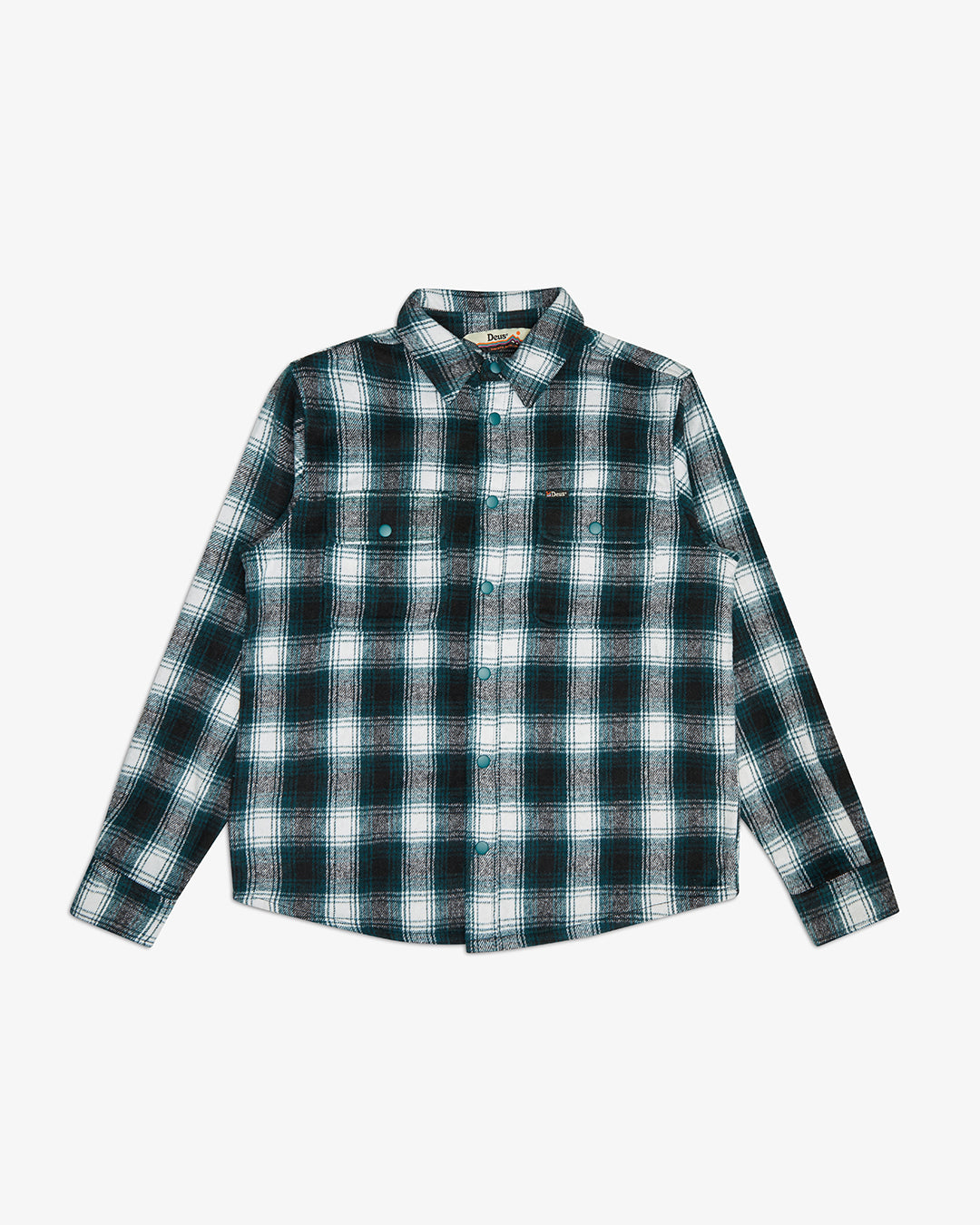 DEUS - KALYN CHECK SHIRT - RED CLAY