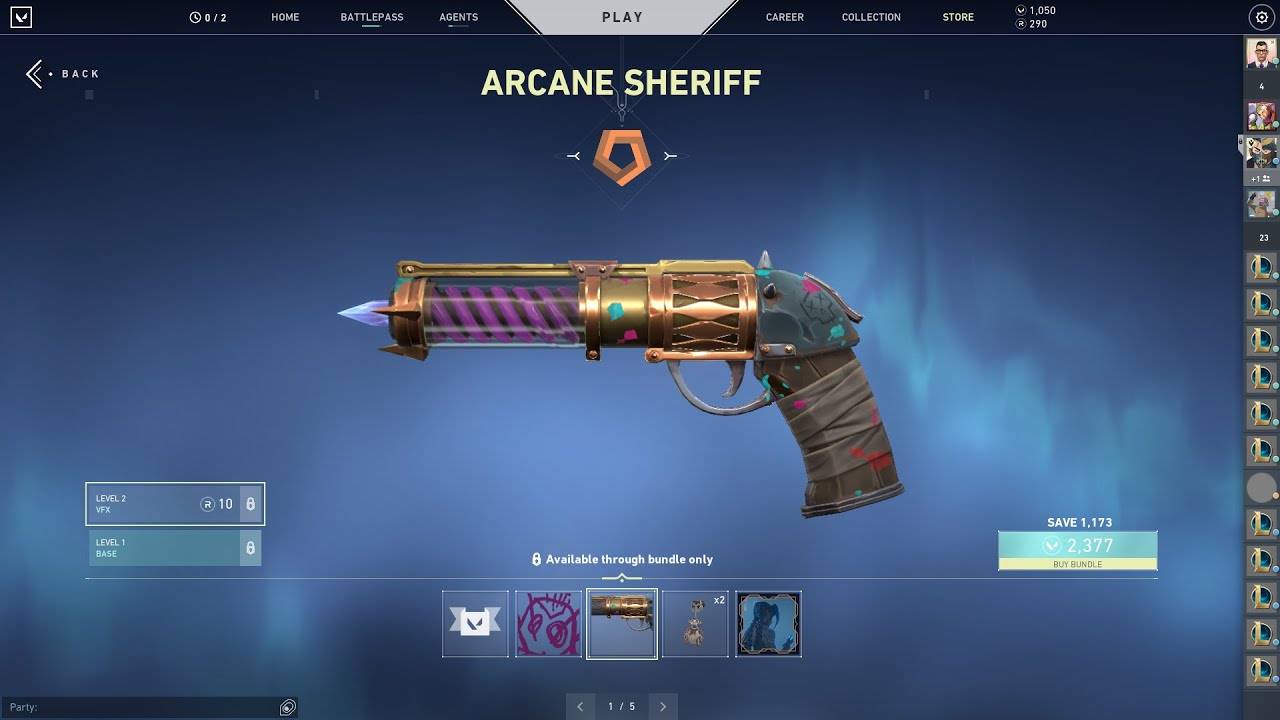 Can You Get The Arcane Sheriff In Valorant?