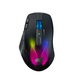 ROCCAT Kone AIMO Remastered PC Gaming Mouse, Optical, RGB Backlit Lighting,  23 Programmable Keys, Onboard Memory, Palm Grip, Owl Eye Sensor