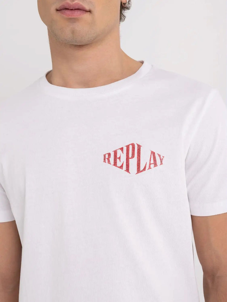 Replay M6479 Rose Logo T-Shirt –