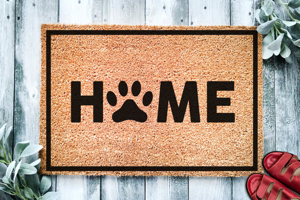 Hey Dood Golden Doodle Dog Doormat