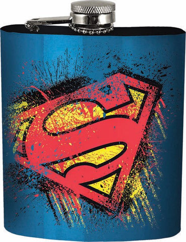 Aluminum Superman drinking bottle