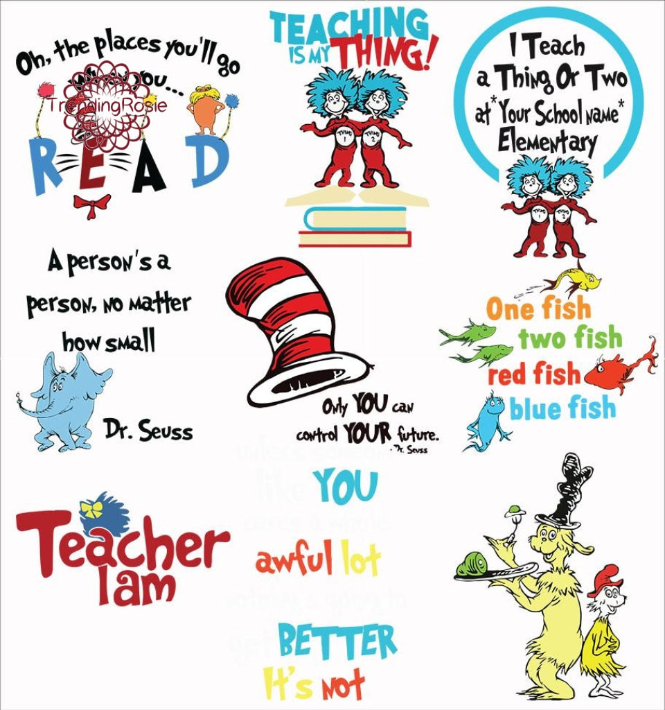 Download One Fish Svg Dr Seuss Svg Dr Seuss Png I Teach Thing Or Two At Elementary Svg Two Fish Svg Dr Seuss Gift Dr Seuss Dr Seuss Bundle Svg Prints Art