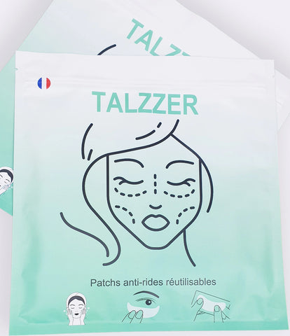 Talzzer Anti-Falten-Pflaster aus Silikon, Verpackung