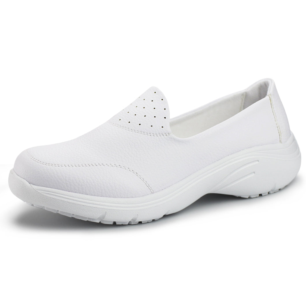 Hawkwell Women's Comfort Work Shoes Slip Resistant Nursing Shoes ...
