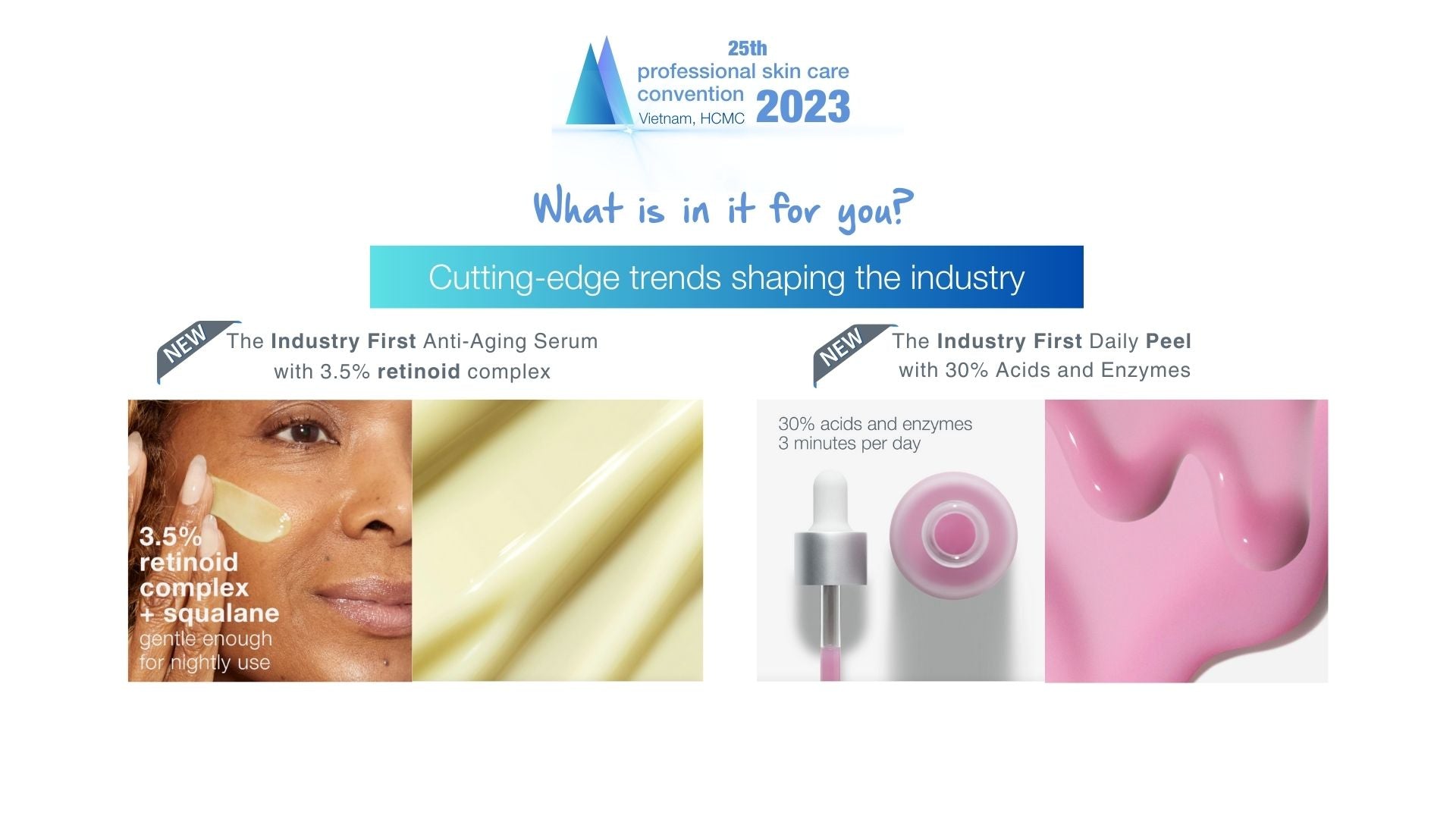 the professional skincare convention 2023 in ho chi minh dermalogica dermal essentials idi