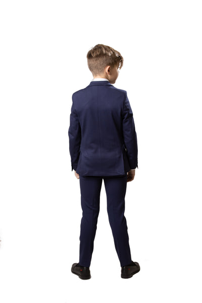 Bright Navy Stretch Suit