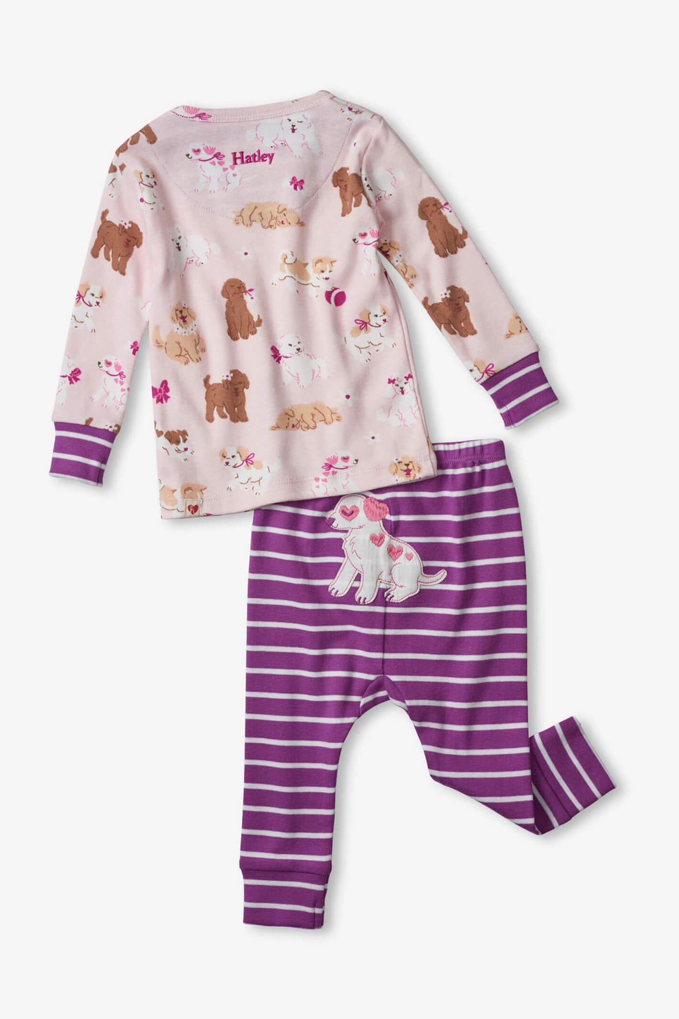 Hatley Flower Pups Organic Cotton Baby Pyjama Set - Wonder & Wild Kids