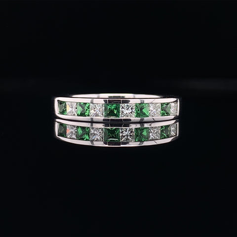 Just Gold Jewellery - Sydney Emerald Wedding Ring