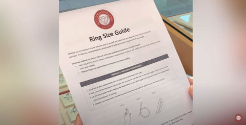 Watch the Just Gold Jewellery Ring Size Guide Tutorial Video