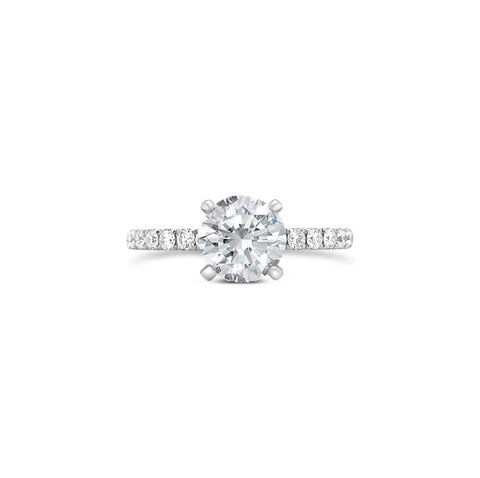 Just Gold Jewellery - Classic Four Prong Engagement Ring