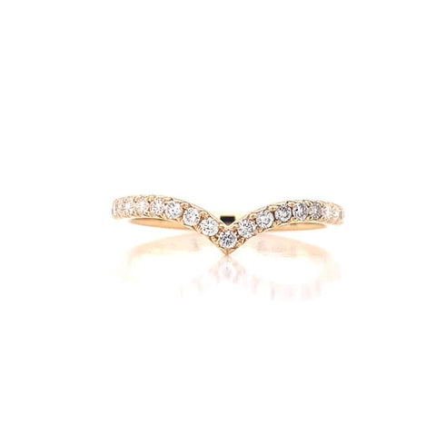 POINTED CROWN DIAMOND RING