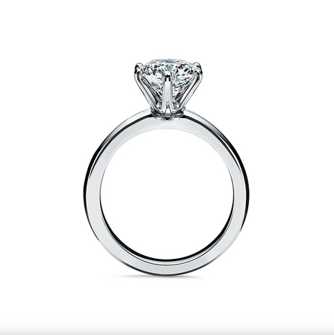 Tiffany Prong Diamond Engagement Rinf