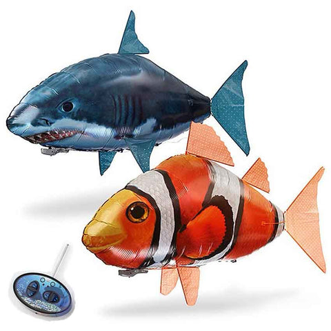 RemoteSharkandClownFishToy