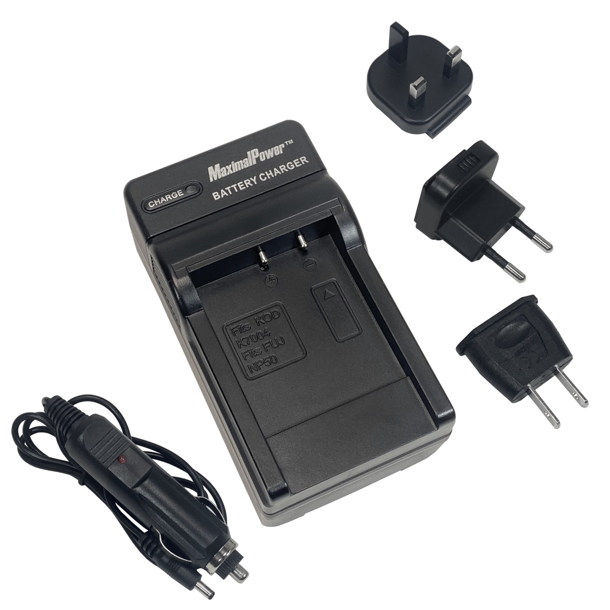 MaximalPower Camera Battery Charger KODAK KLIC-7004 Zi M1093 M1033 V1253