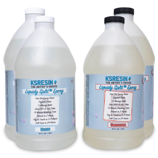 Liquid Art Ultra UV Epoxy Resin - UV Resistant Art Resin – KSRESIN