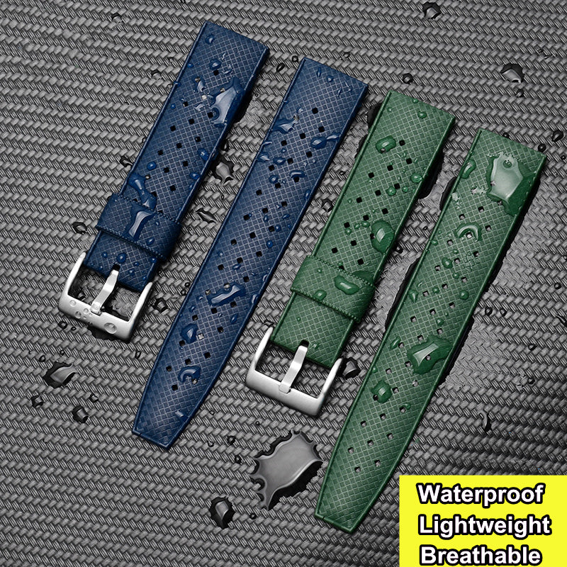 Rubber Watch Band, (Dive Watch Strap)
