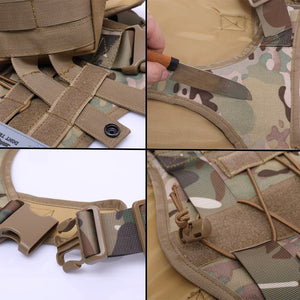 Military Tactical Dog Harness  With Handle