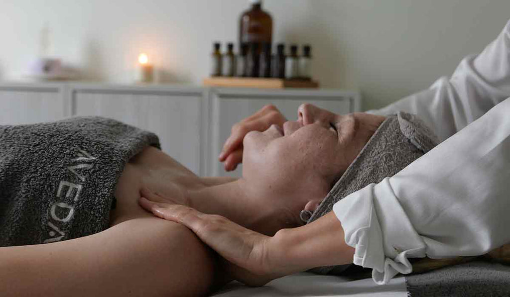 Massage aroma salon esthétique aveda geneve