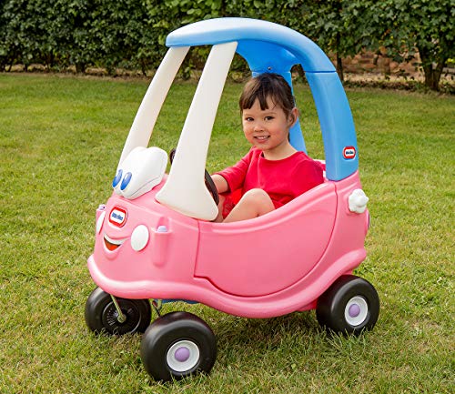 Virus Zuidwest rollen Little Tikes Princess Cozy Coupe - 30th Anniversary White/Blue/Pink, 2