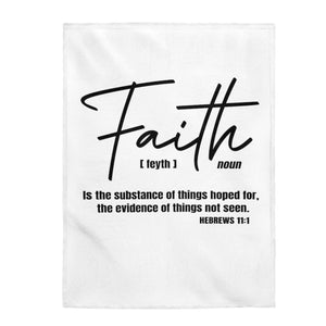 Decorative Blanket - Faith Is The Substance Of Things Hoped For - Throw Blanket - Aristo House