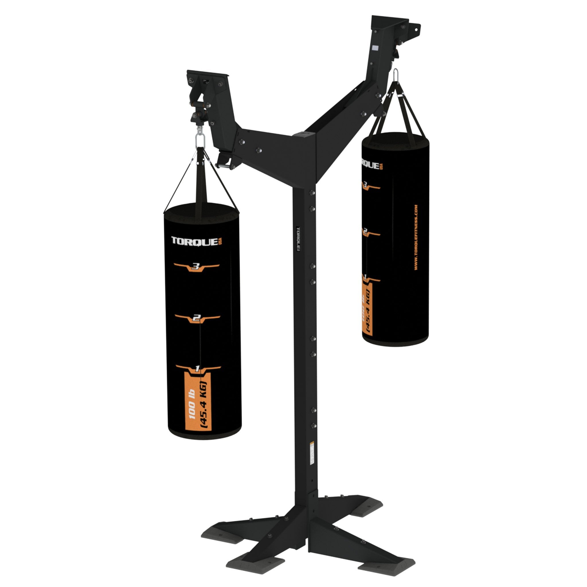 heavy bag stand 100 lb