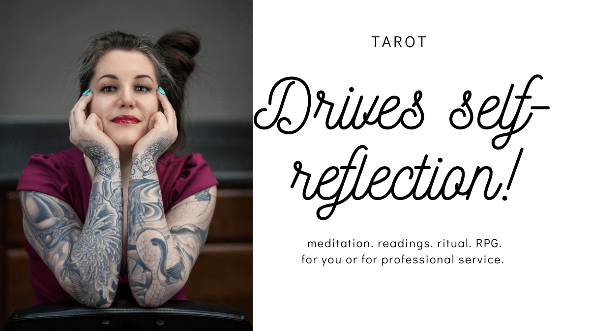 tarot drives self reflection