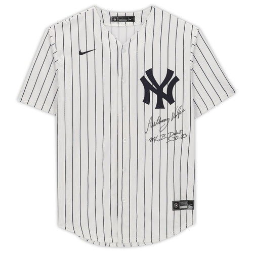 Max Scherzer New York Mets Fanatics Authentic Autographed Nike Replica  Jersey - Black