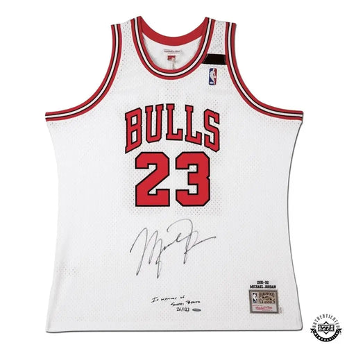 MICHAEL JORDAN Autographed & Embroidered 1995 Chicago Bulls #45