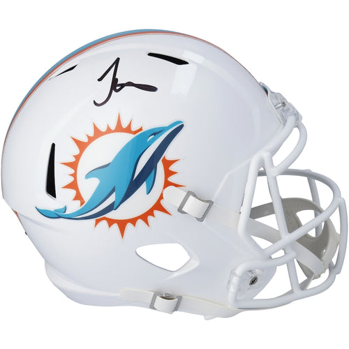 Jaylen Waddle & Tua Tagovailoa Miami Dolphins Autographed White