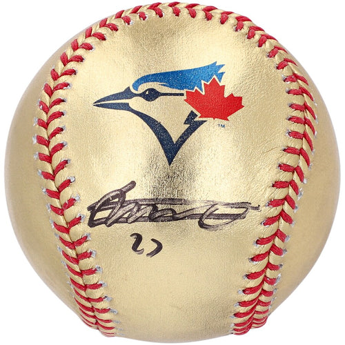 Vladimir Guerrero Jr. & Vladimir Guerrero Sr. Autographed Official MLB  Baseball