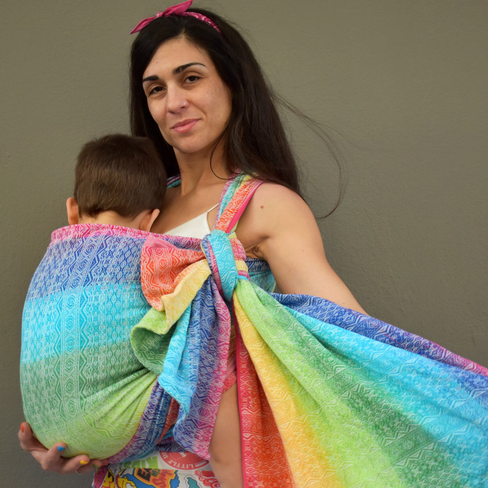 Didymos Woven Wrap Ada Rainbow Size 7 