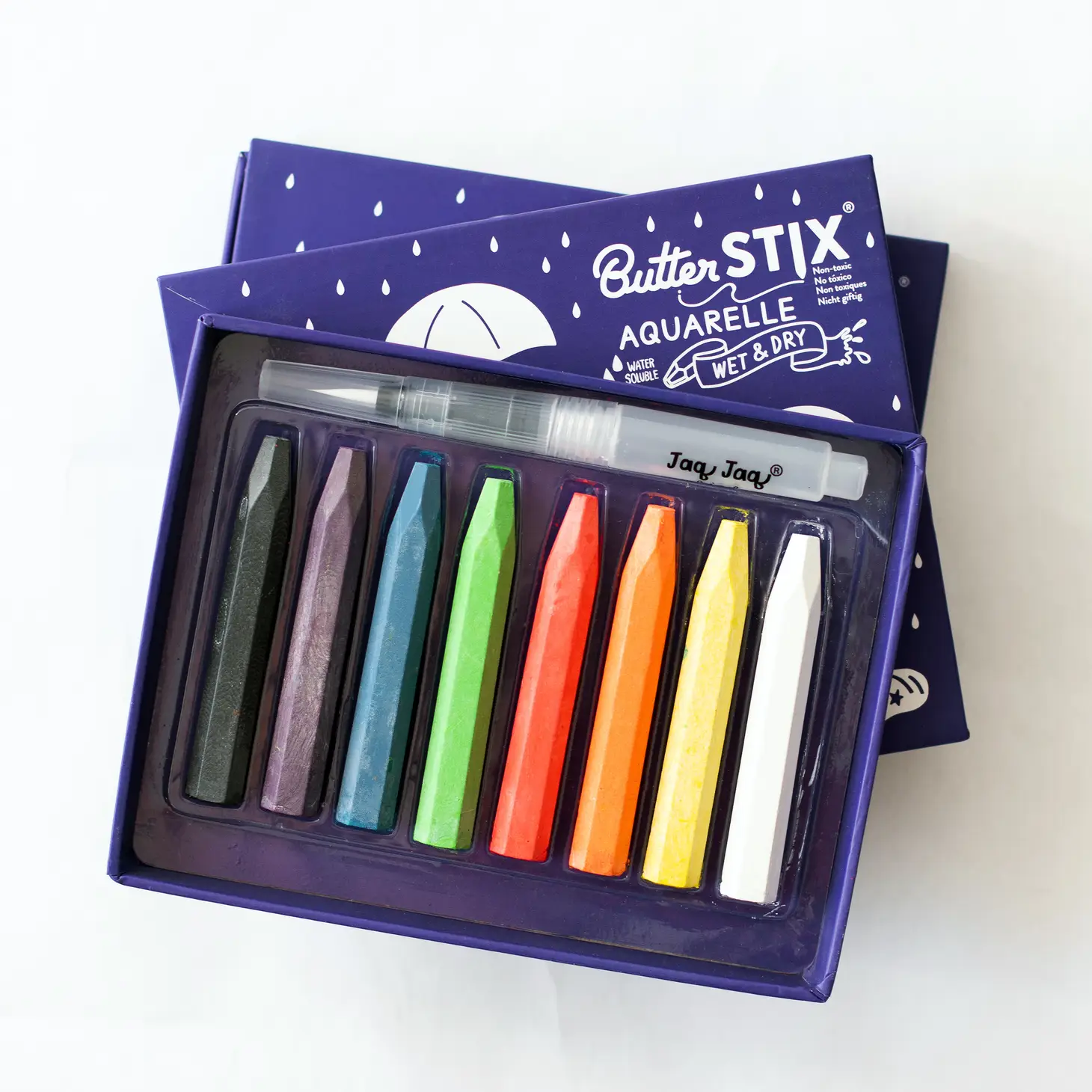 Assorted Colored Chalk + Holder - ButterStix