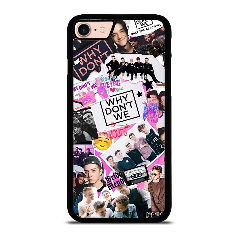 Why Don T We Collage Iphone 8 Case Best Custom Phone Cover Cool Personalized Design Favocase