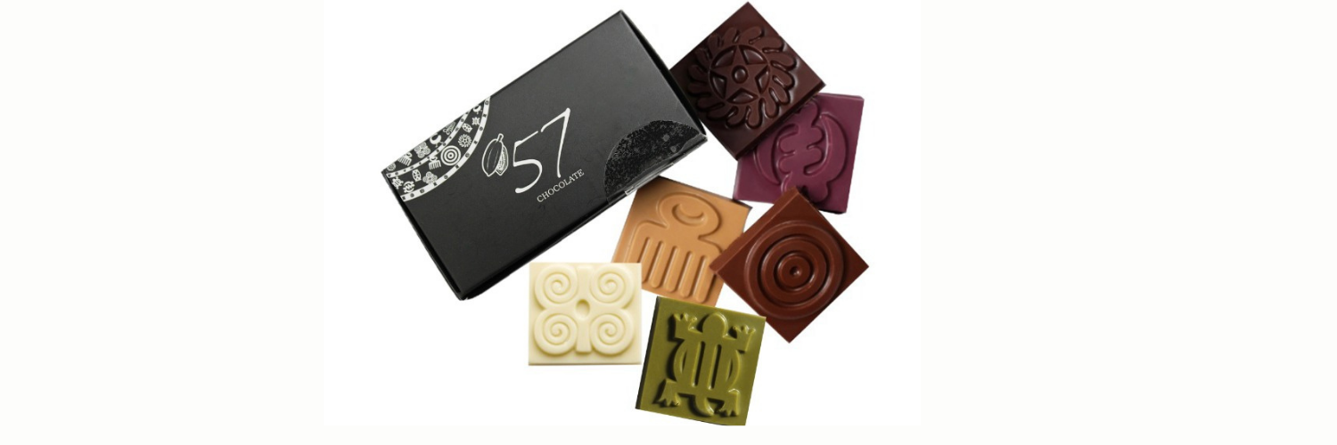 A collection of Adinkra chocolate