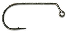 Mustad Jig Hook Round Bend Black Nickle Heavy Wire 50ct Size 6-0