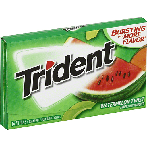 Trident 14 Sticks Sugar Free Gum Flavors Nyc Inc
