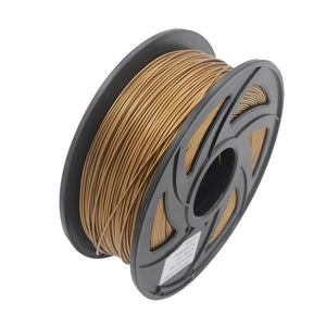 PLA 3D Printer Filament, 1.75mm, 1kg Spool, Gold