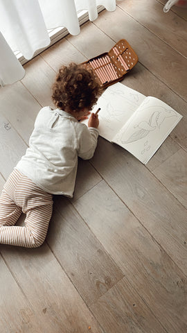 Toddler colouring