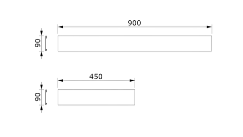 disegno tecnico tappi per barra di sostegno Orizzonte