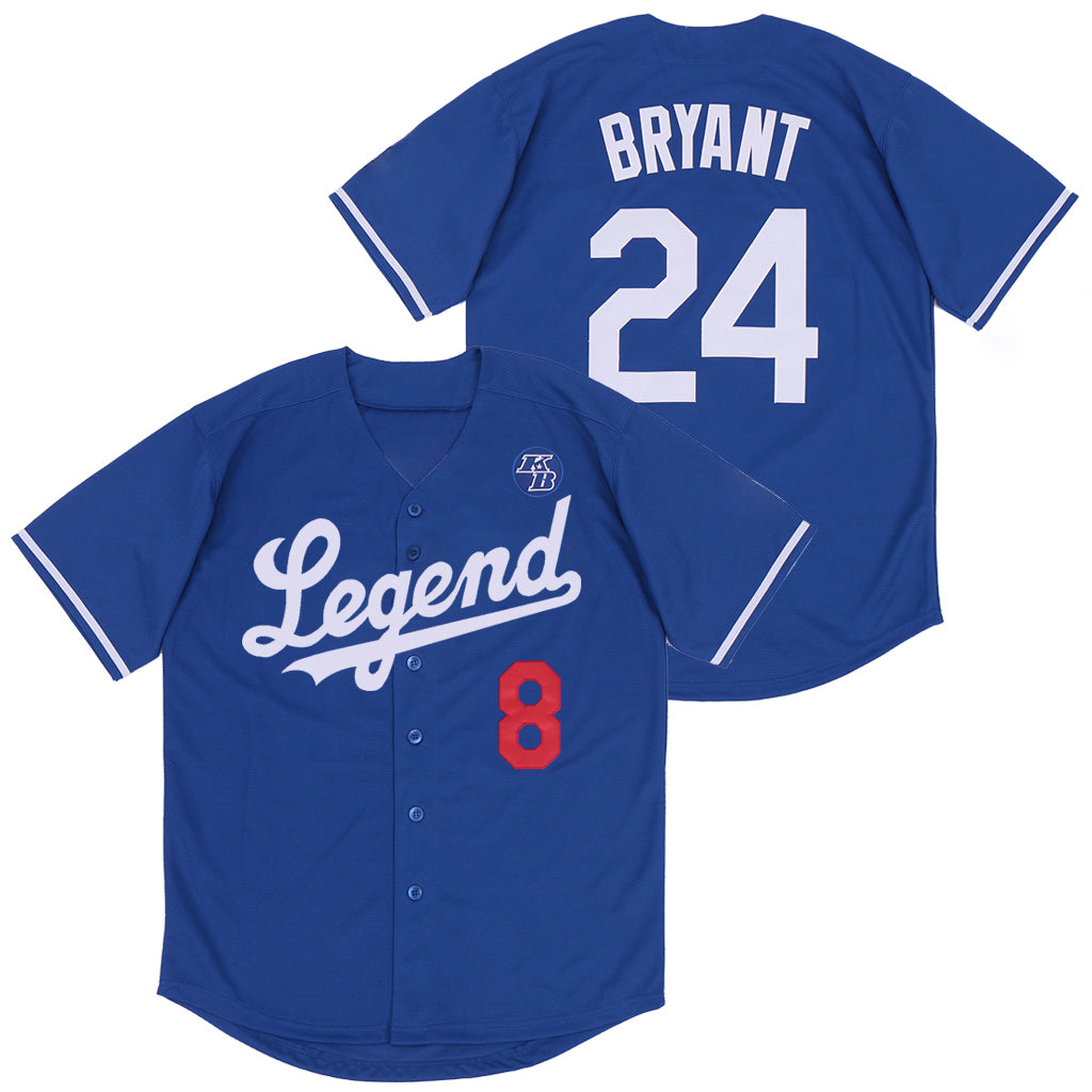 Kobe Bryant Los Angeles Dodgers #24 Memorial Jersey