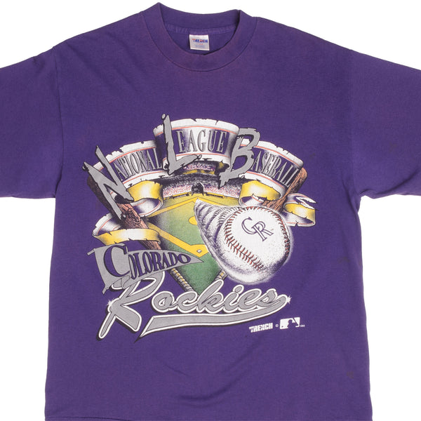 New Vintage Deadstock Colorado rockies Tshirt 1994 Tshirt Tee Shirt MLB  90’s VTG