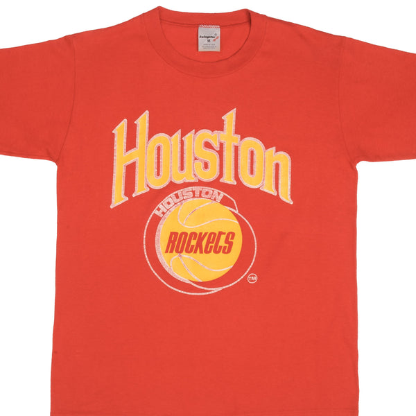 Vintage NBA Houston Rockets Tee Shirt Late 80s Early 90s Size XL