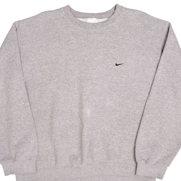 Vintage Nike Sweatshirt Crewneck Size Large Embroidered Swoosh