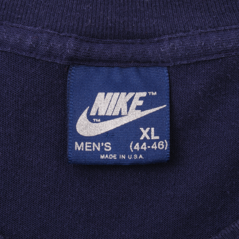Nike Blue Label On A Tee Shirt (1984-1987)