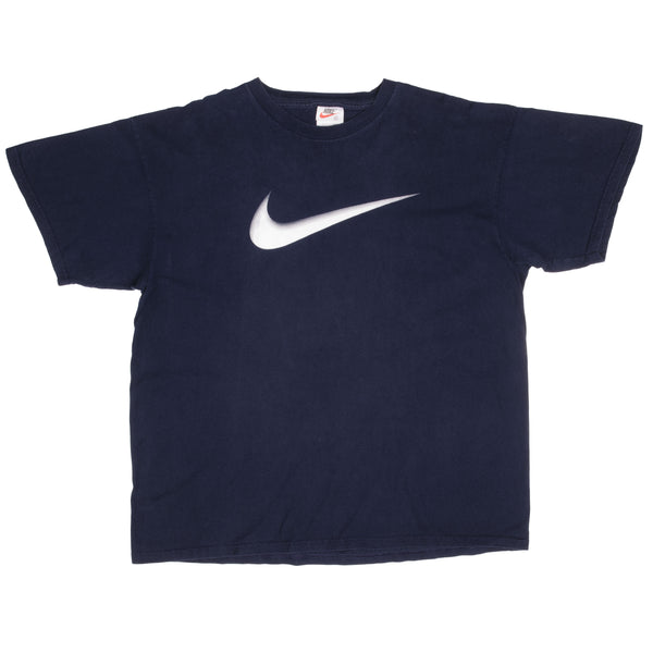 Vintage Nike Basketball Player Navy T Shirt (Size XXL) — Roots