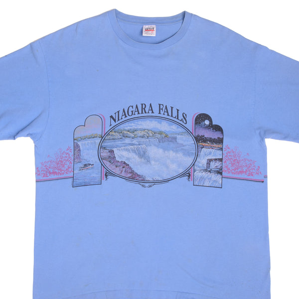 VINTAGE NIAGARA FALLS CANADA SOUVENIR TEE SHIRT 80S SIZE SMALL