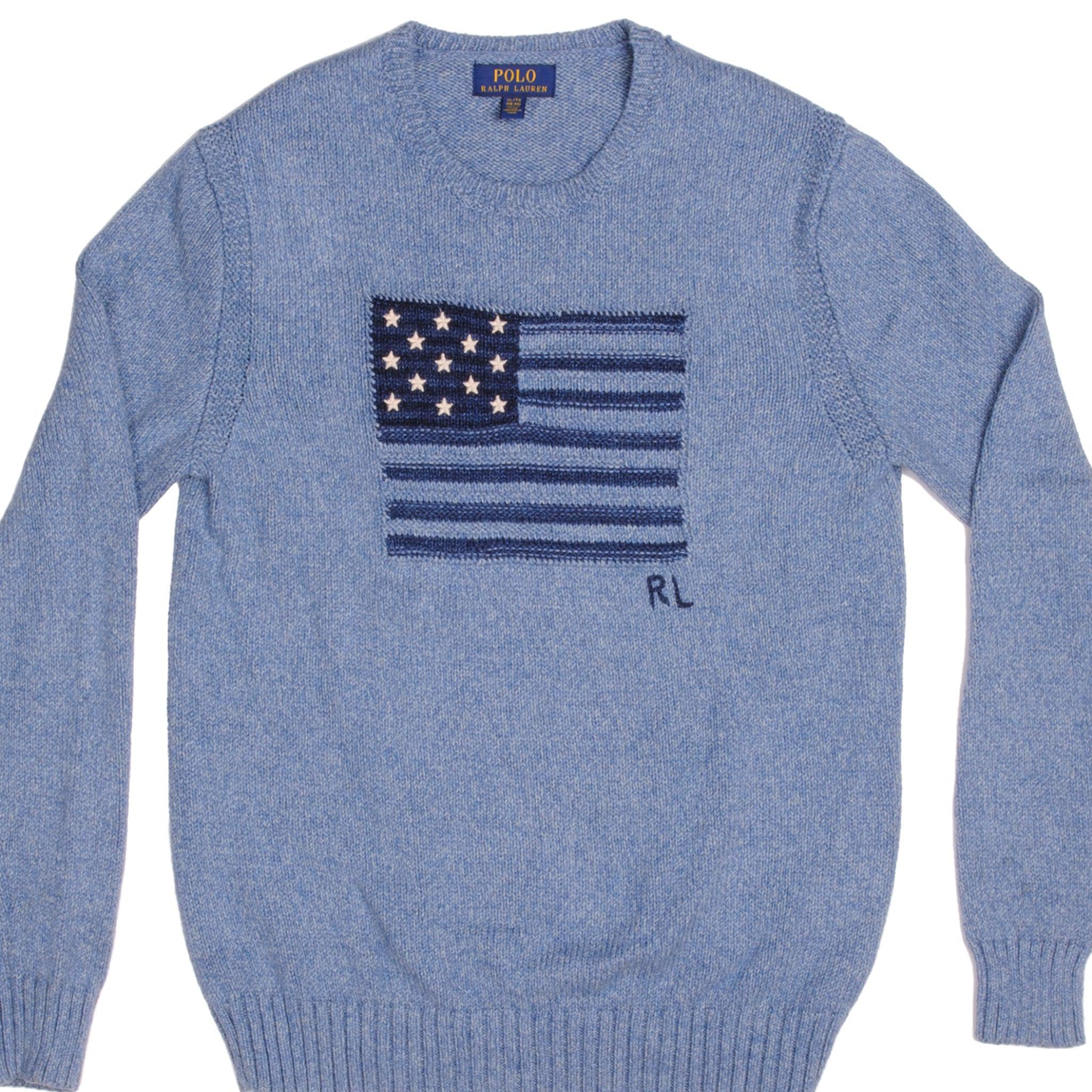 Ralph Lauren Flag Sweater XL *Vintage* 
