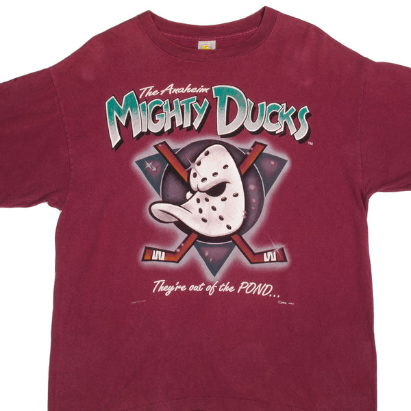 Vintage '93 ANAHEIM MIGHTY DUCKS NHL Dasi Sports T-Shirt YL – XL3 VINTAGE  CLOTHING