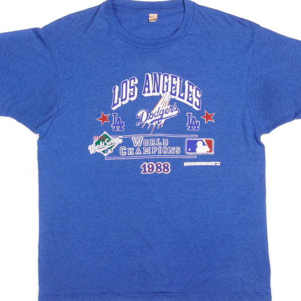 Vintage 1963 LA Dodgers World Champions MLB-Baseball Gray T-shirt Size L  USA